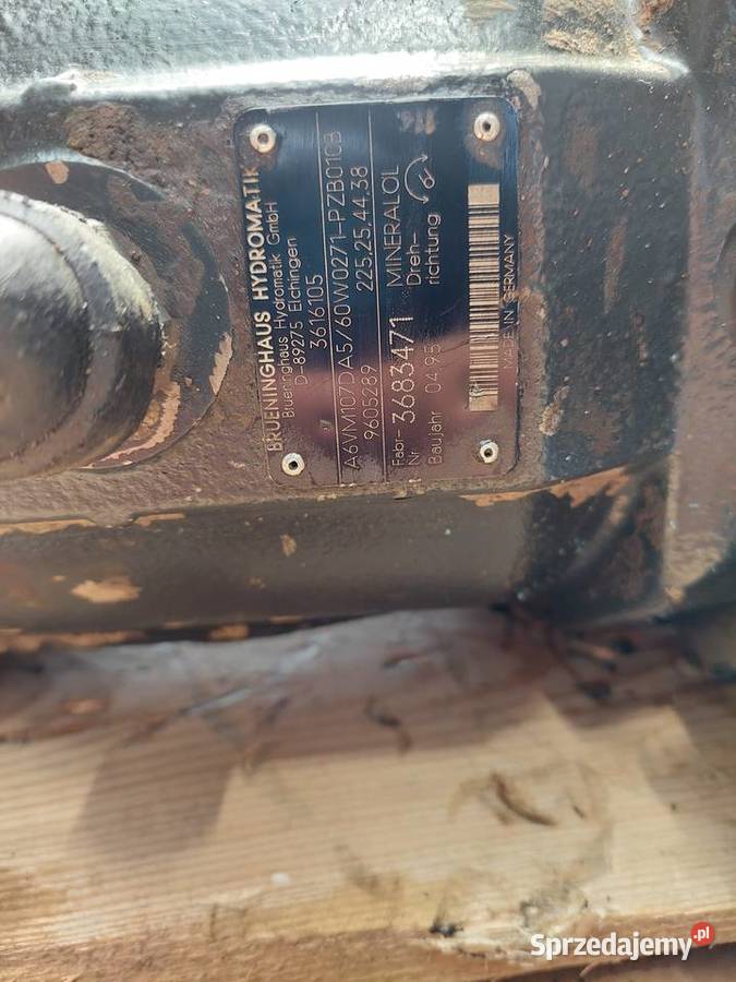 SILNIK HYDRAULICZNY HYDROMATIC A6VM17DA5 Części do maszyn budowlanych Kielce