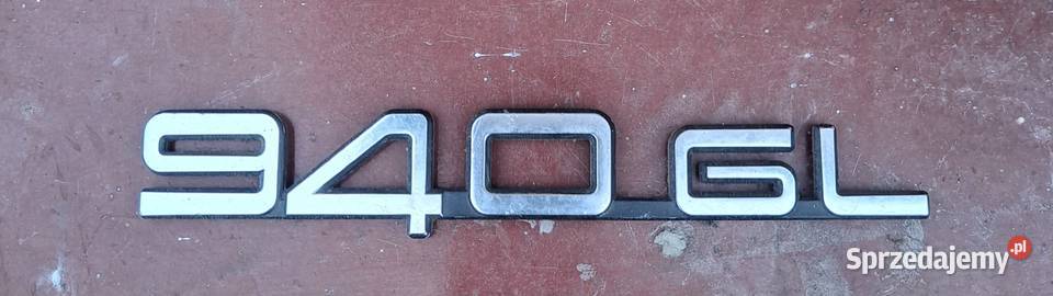 Volvo 940GL emblemat tylnej klapy Namysłów