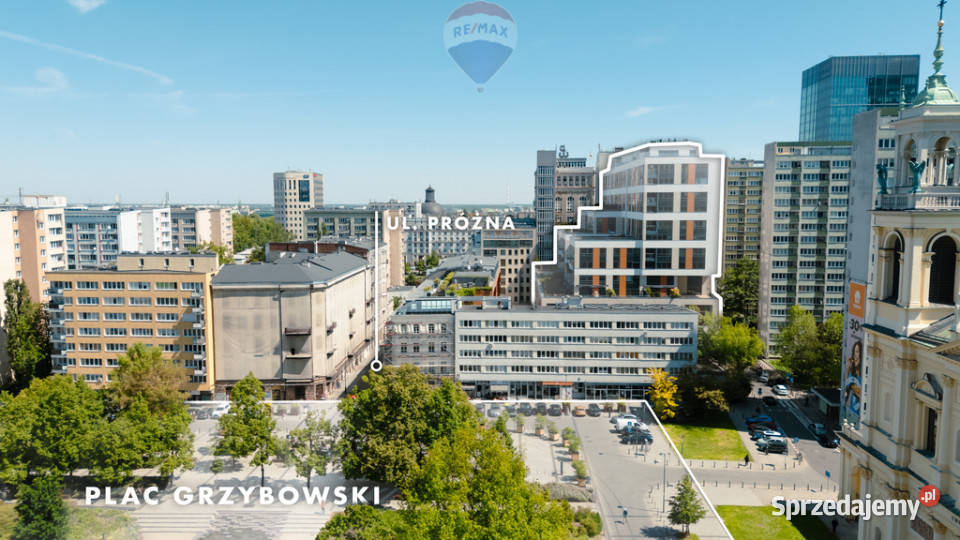 Top 12m2 loggia klima równoległa do Próżnej Warszawa
