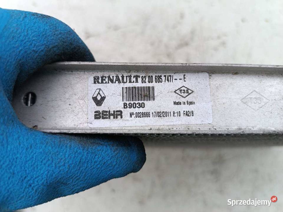 CHŁODNICA INTERCOOLER RENAULT CLIO III 15 DCI sprzedam