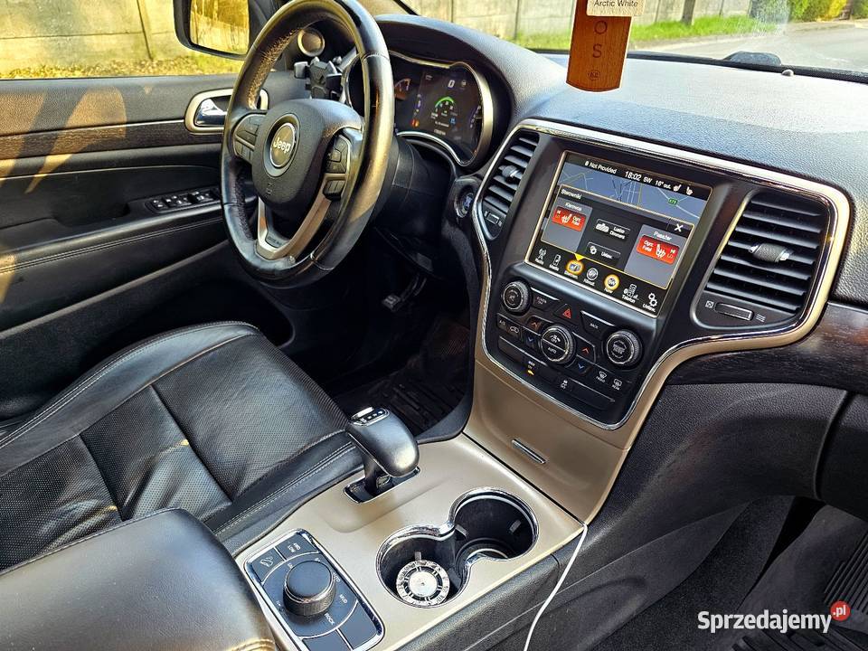Jeep Grand Cherokee 30d niski przebieg 170 podgrzewane fotele śląskie Dąbrowa Górnicza