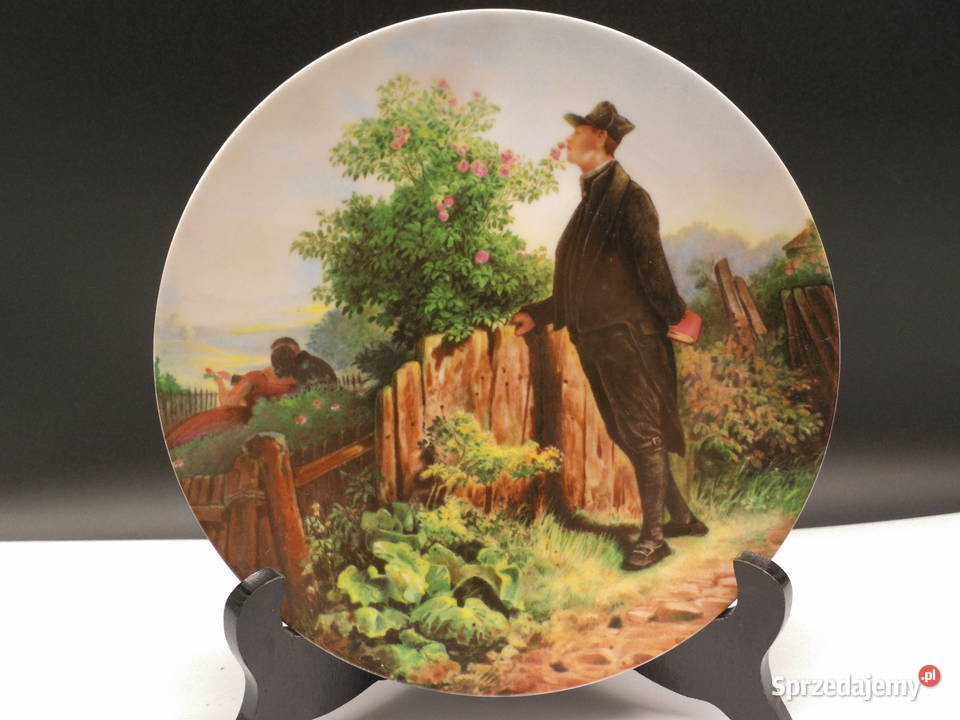 Porcelanowy Talerz Kolekcjonerski BAVARIA Carl sprzedam