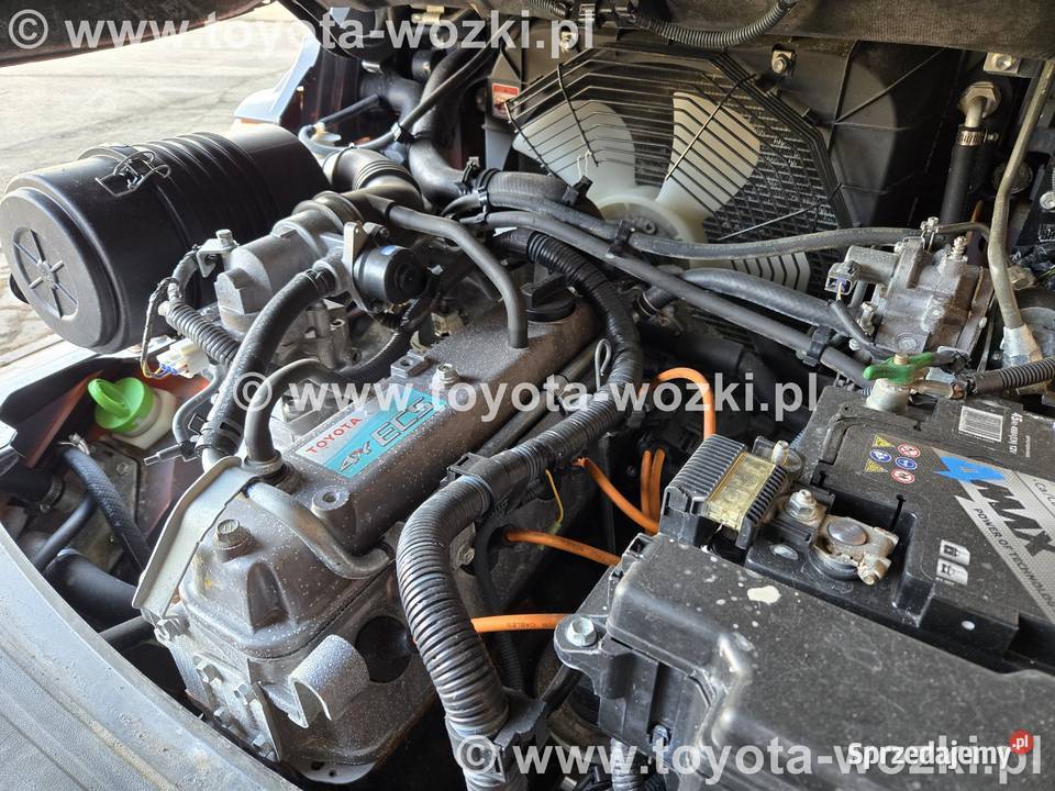 Wózek Widłowy TOYOTA 8FGF20 3700 mm TOYOTA 8FG20 Mysłowice