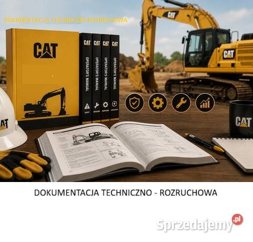 DTR Instrukcja obsługi katalog UDT Caterpillar Książki i Podręczniki Szamotuły