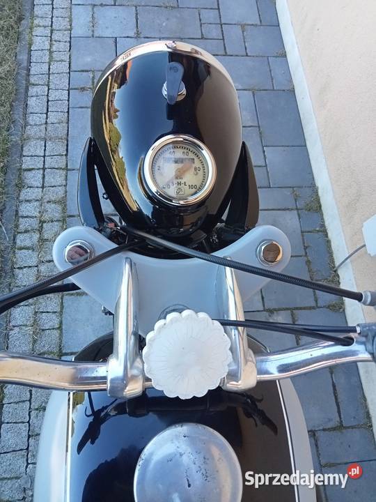 Polski Motocykl zabytkowy SHL m11 175km