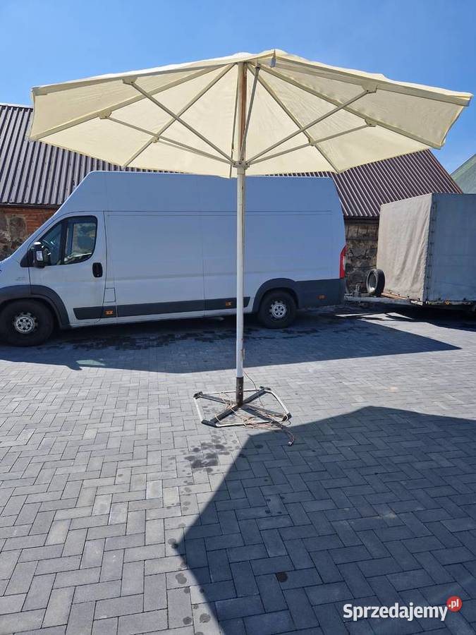 PARASOL OGRODOWY Okrągły 35x 35m SOLIDNY