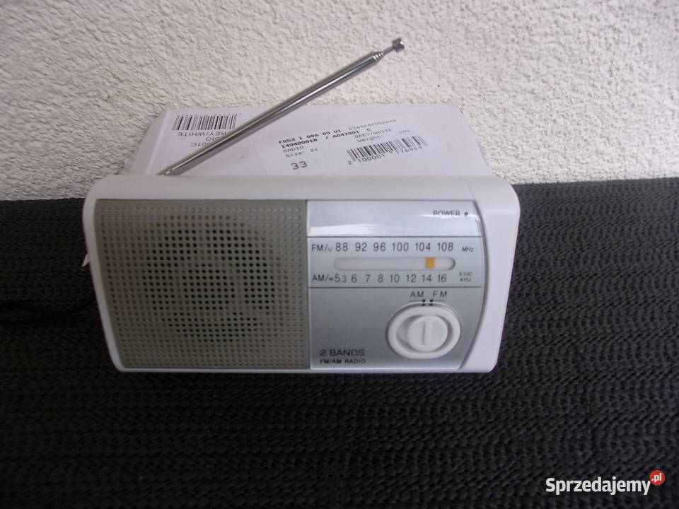 Bardzo ładna NOWE radio tranzystor. z anteną RETRO - AM/FM