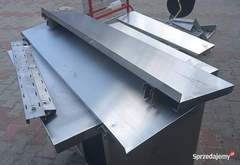 Półka gastronomiczna wiszaca 120x27 podwójna