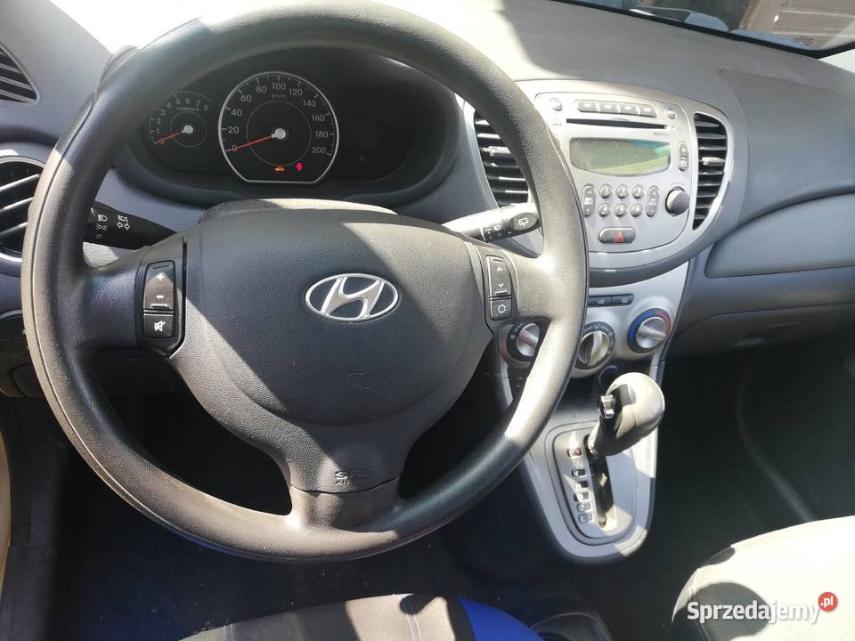 Hyundai i10 2012 12 automat klima nieuszkodzony Ostrów Wielkopolski