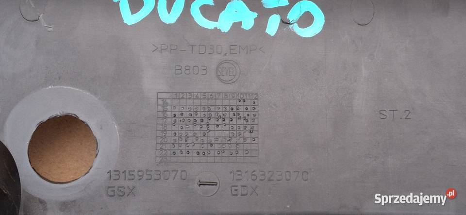 DUCATO JUMPER BOXER LIFT PODSZYBIE NAKŁADKA dostawcze Podszybia sprzedam