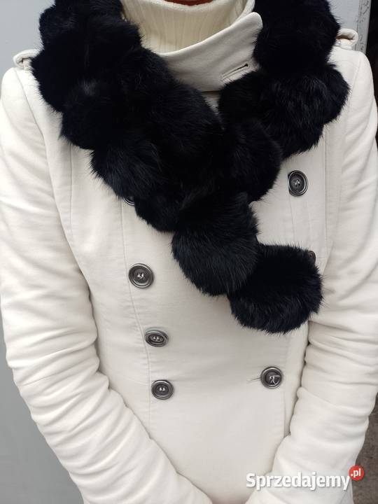 Futrzany szal futerko z Londynu Etola futro