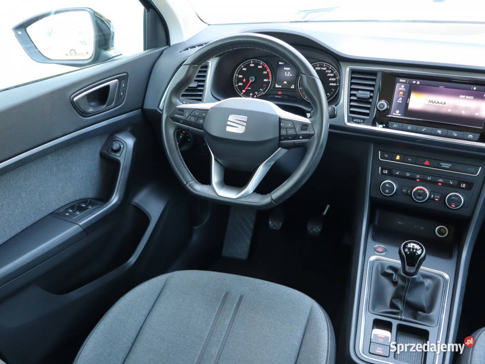 Seat Ateca 15 TSI czarny Ateca Katowice