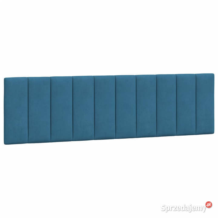 Łóżko z materacem niebieskie aksamit 180x200 Warszawa sprzedam