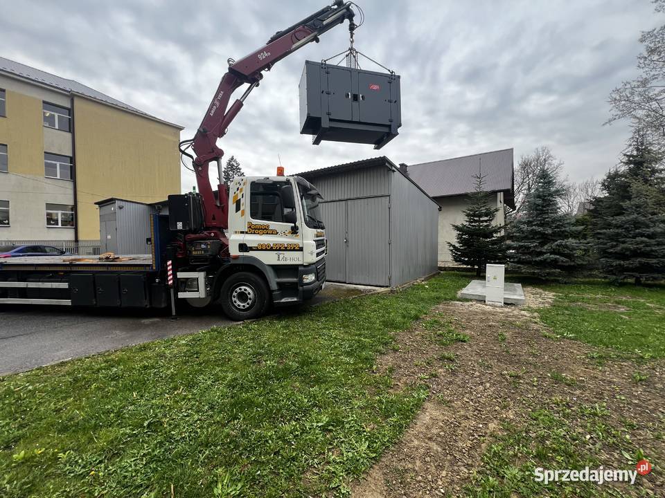 Usługi HDS Transport maszyn Gdów