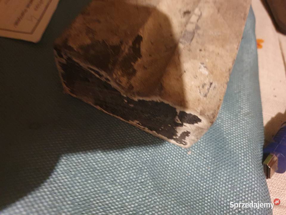 Kamień osełka kreda forma Blok z mazowieckie