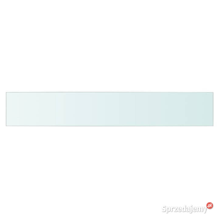Półki 2 panel z bezbarwnego szkła 90 x 15 mazowieckie Warszawa sprzedam