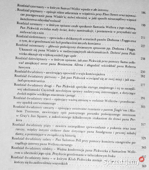 Klub Pickwicka Tom 1 i 2 Charles Dickens