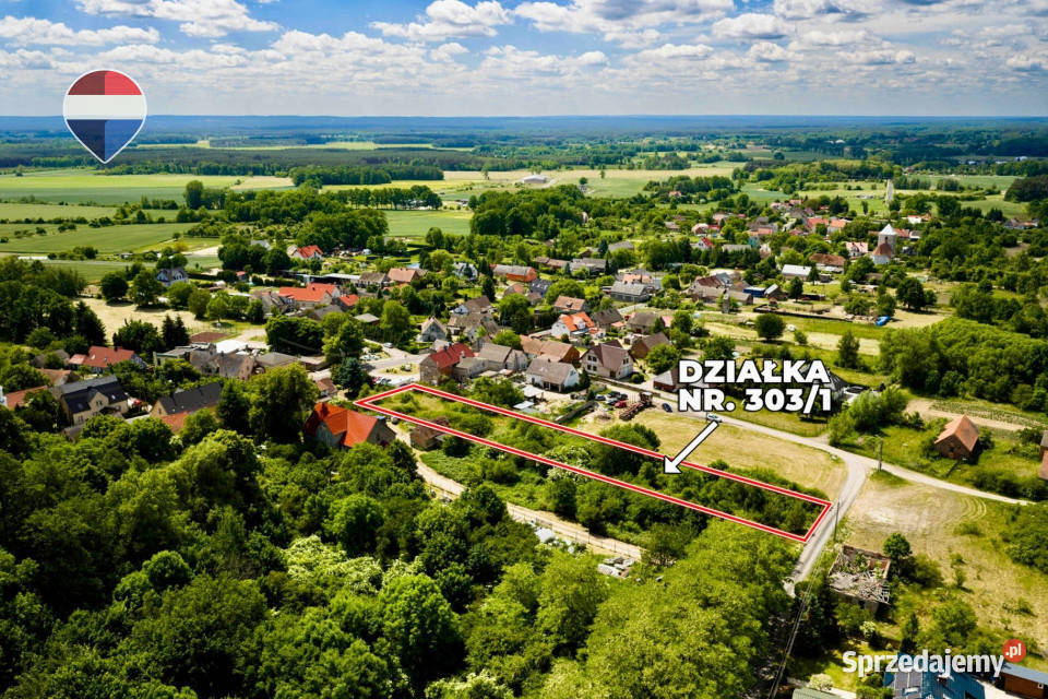 Działka z WZ pow 3104 m media 3104m2 Letnica