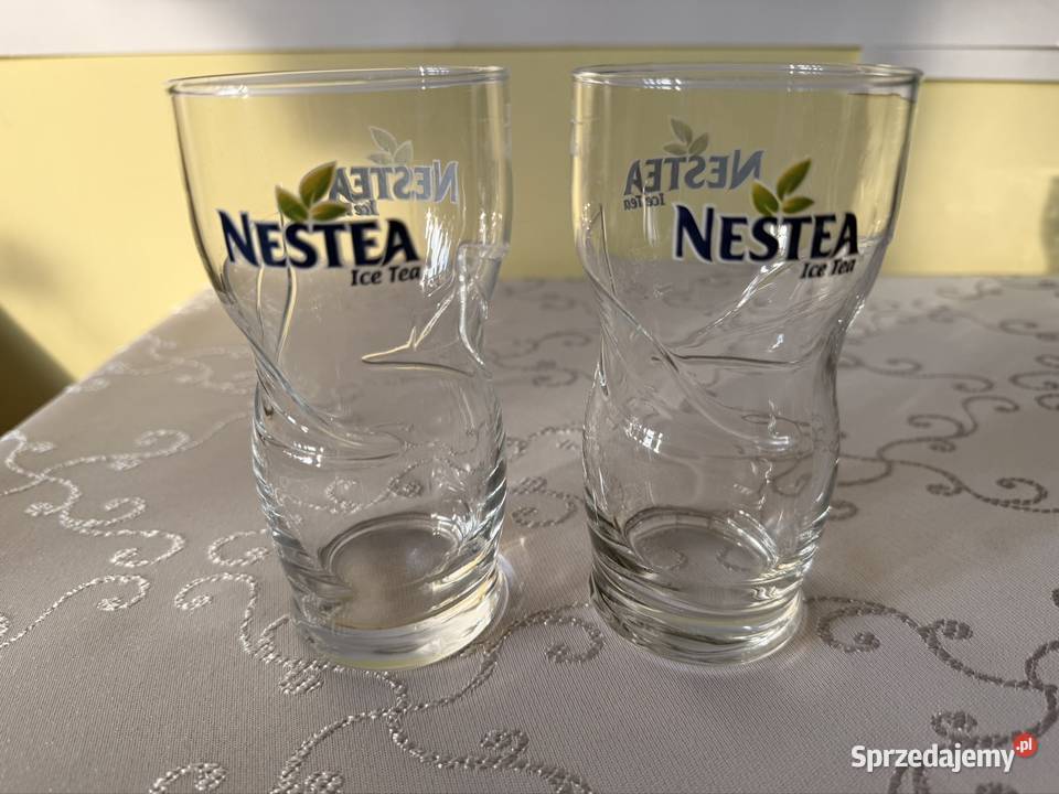 Szklanki Nestea Ice Tea 300 ml Oryginalne Logo Czerwionka-Leszczyny