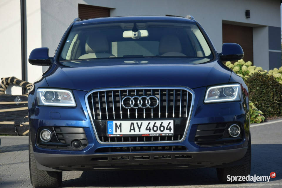 Audi Q5 20TDI 2016rSkóra Panorama Ledy SUV Majdan Sieniawski