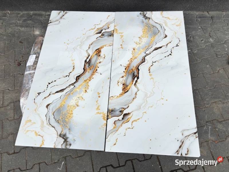 Gres nowość 60x120 marmur złota Top Design małopolskie Zakopane