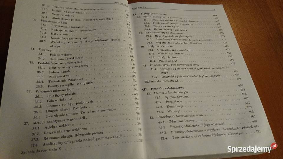 Matematyka w szkole średniej powtórzenie i zbiór Podręczniki Gdańsk