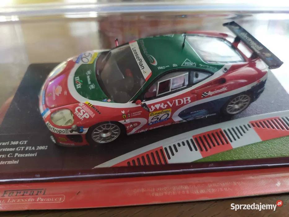 Model Ferrari 360 GT Silverstone GT FIA 2002