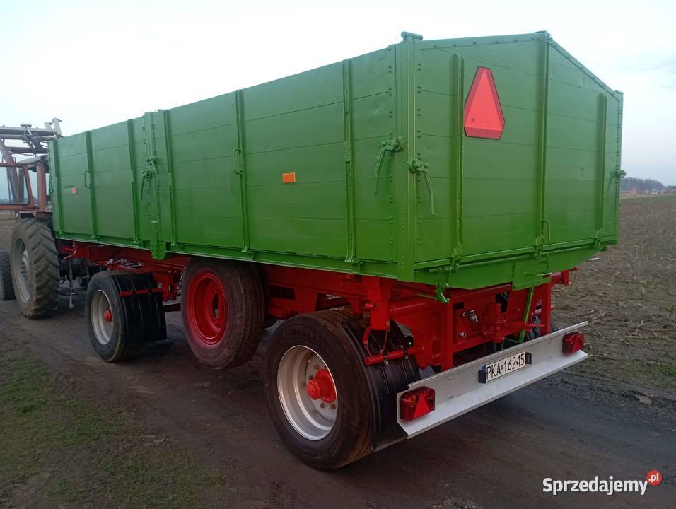 Przyczepa niemiecka 8 ton ładowności trójstronny Słuszków