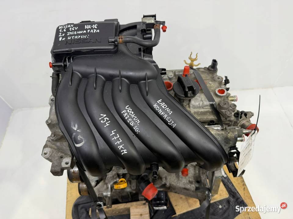 SILNIK Nissan Qashqai 16 16V 8 wtrysków 2x Chełm