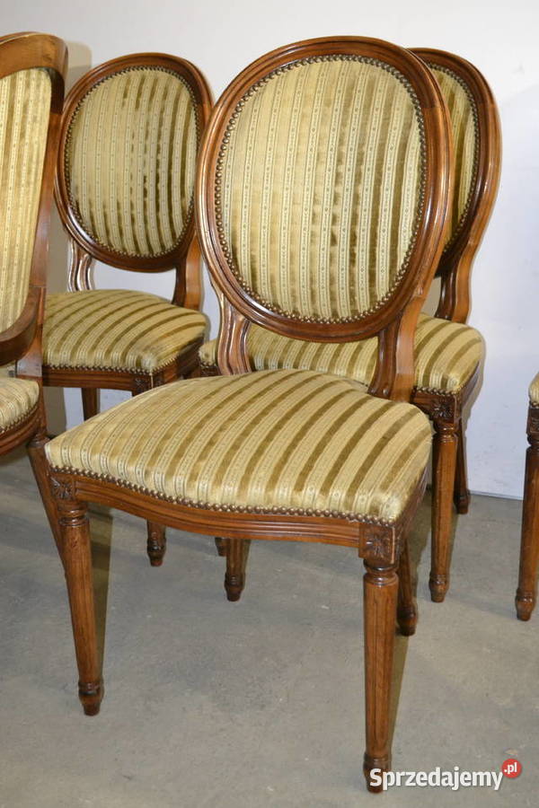 krzesła medaliony 6 Będzin