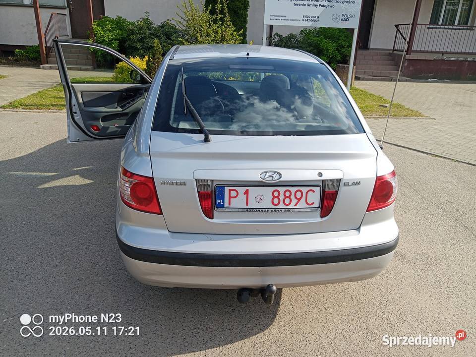 Hyundai Elantra III nieuszkodzony Czarnków sprzedam