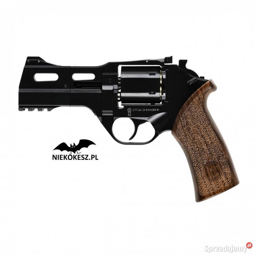 Rewolwer wiatrówka Black Ops Rhino 40DS 45 mm wielkopolskie Trzcianka