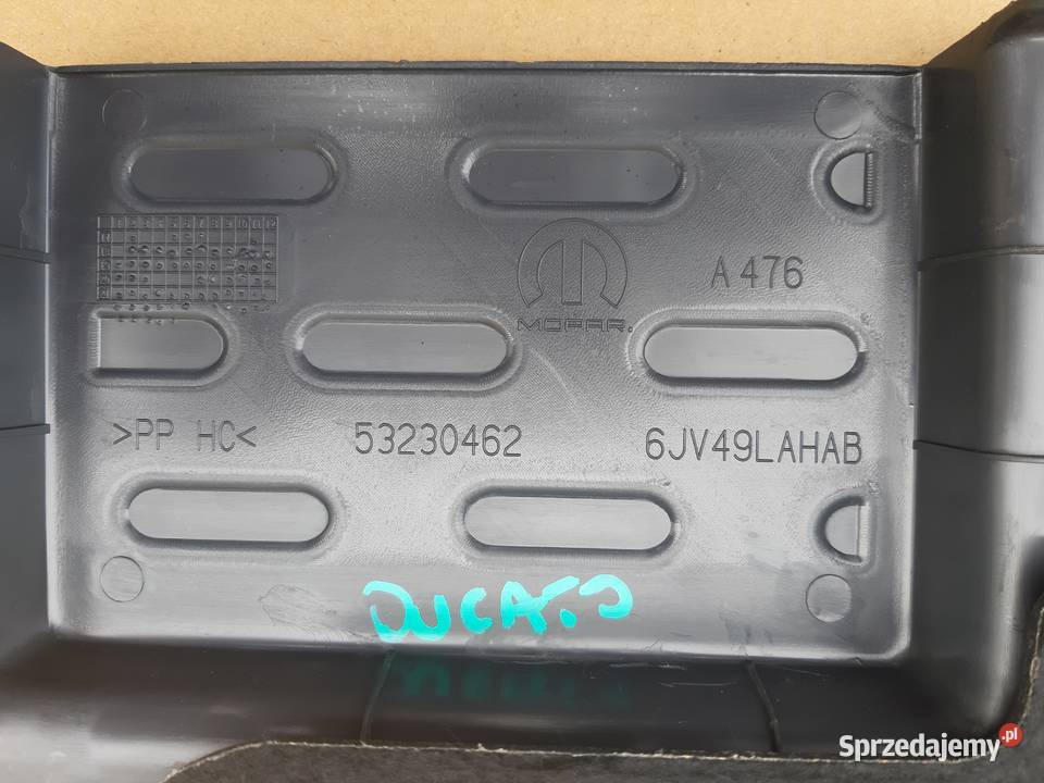 FIAT DUCATO 21 OSŁONA POKRYWA OBUDOWY lubuskie Bieleń