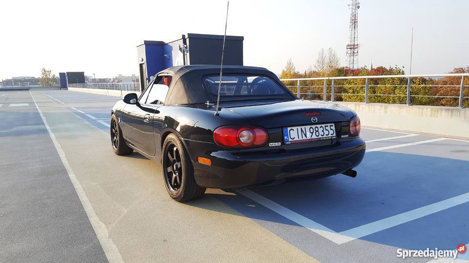 Mazda MX5 MAZDA MX 5 NBFL 2002 16 CZARNA cabrio kujawsko-pomorskie Bydgoszcz