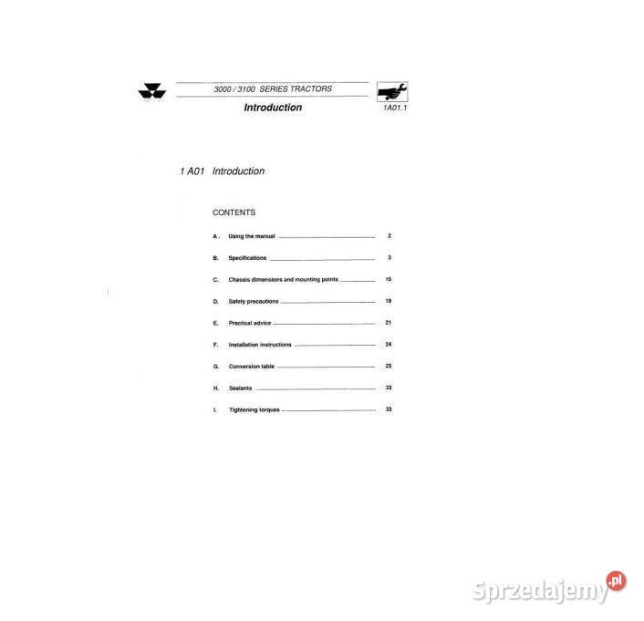 MF 3115 3120 3125 3140 3160 instrukcja naprawy świętokrzyskie Kielce