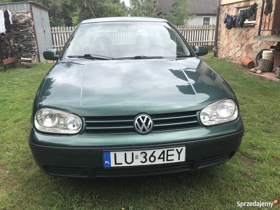 Volkswagen Golf IV 4 zielony 1.6 długie opłaty do jazdy