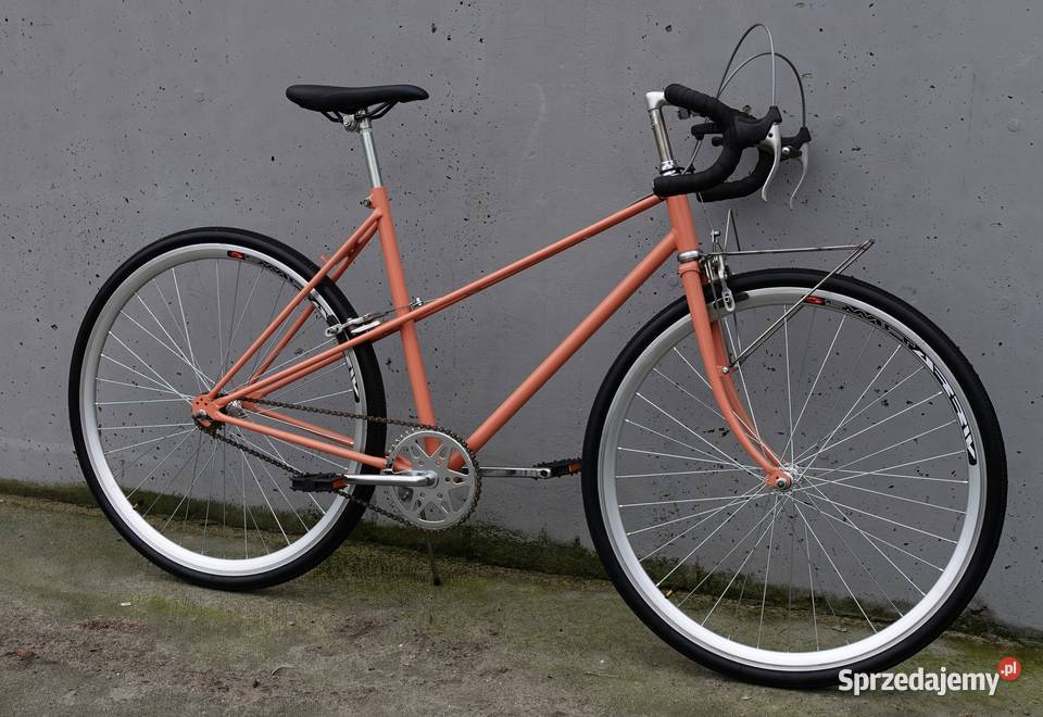 Rower Damka DBS Single Speed baranek szosowa pomorskie Gdańsk sprzedam