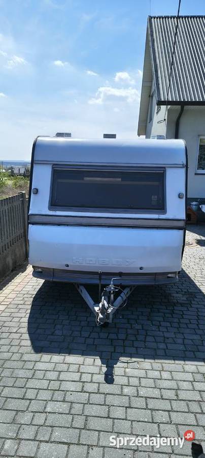 Przyczepa kempingowa Hobby 460 samowystarczalna