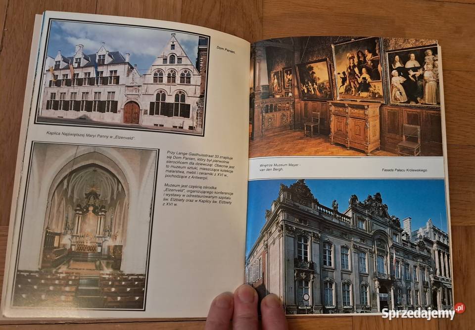 Książka przewodnik Antwerpia Belgia zwiedzanie Warszawa