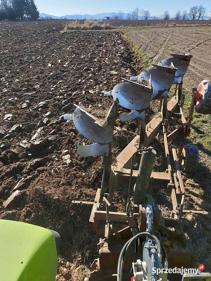 PŁUG 4 SKIBOWY OBROTOWY nieuszkodzony Nysa