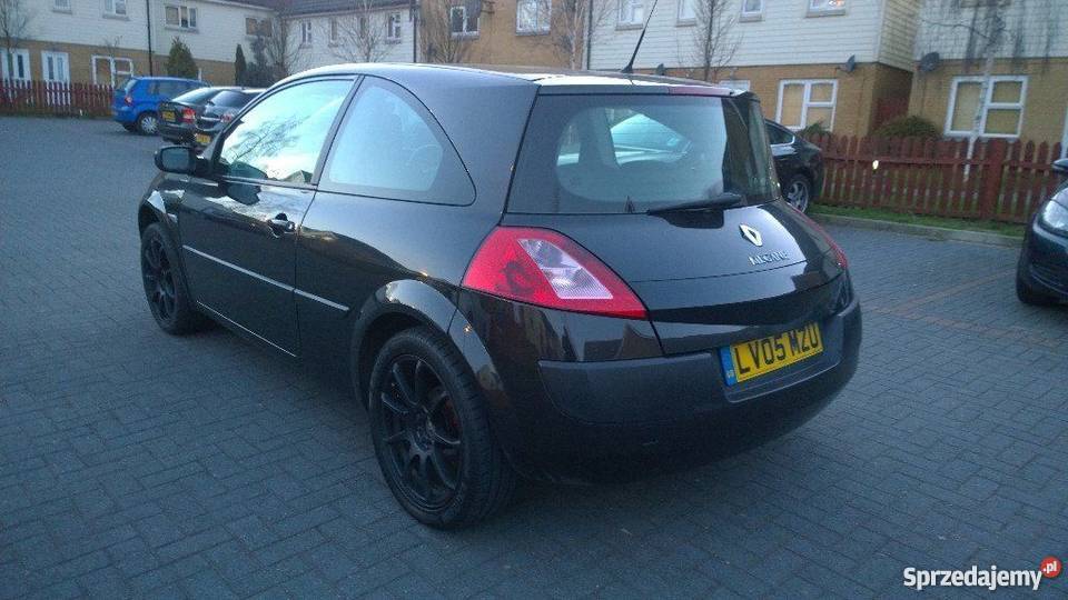 Renault Megane II anglik w całości na części czarny sprzedam