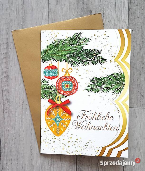 Kartka grająca bożonarodzeniowe z muzyką z Chrzanów