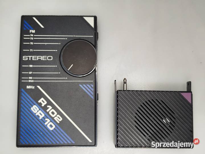 Unitra Miniaturowy odbiornik tranzystorowy R102 Zgierz