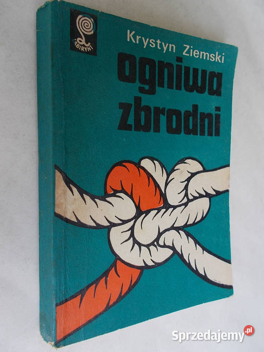 Ogniwa zbrodni Krystyn Ziemski Seria Labirynt Limanowa sprzedam