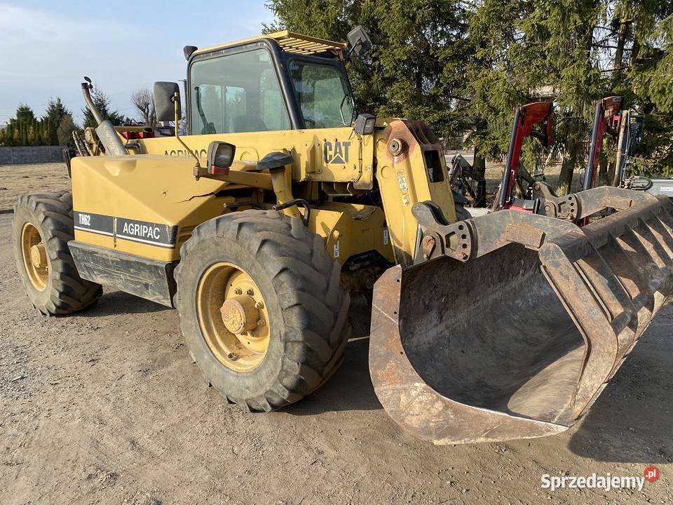 ŁADOWARKA TELESKOPOWA CAT TH 62 1998r Ciągniki Biała