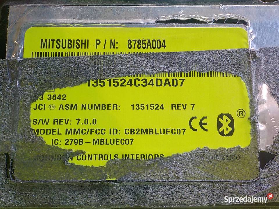 MITSUBISHI OUTLANDER II 20 DID 08r 5D modul osobowe Suków