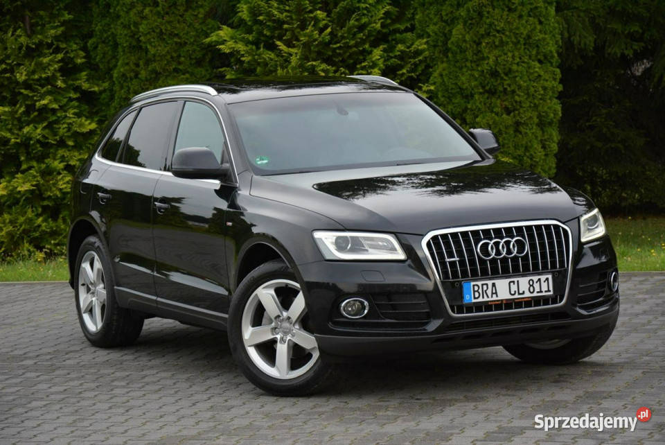 Audi Q5 Lift Panorama SLine BangOlufs biXenon kamera cofania Q5 Ostrów Mazowiecka