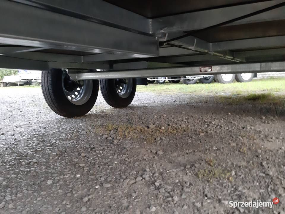 Przyczepka samochodowa 2oś 400x200x200 KatB Rydwan