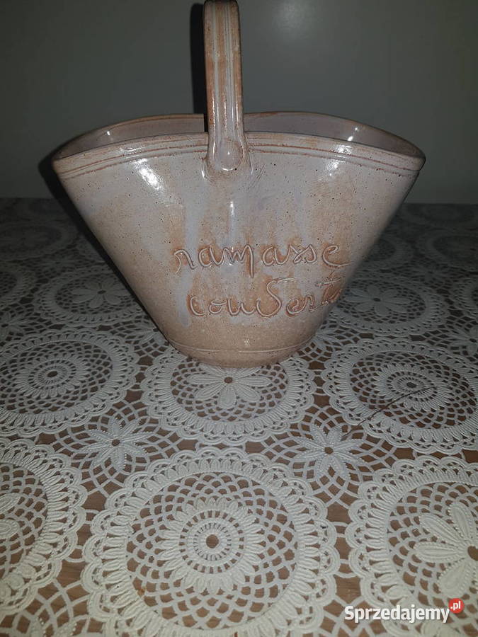 Koszyczek z ceramiki Wola Podłężna