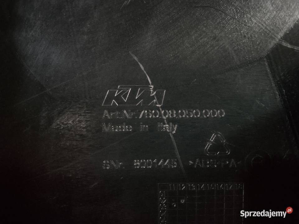 Pokrywa zbiornika paliwa KTM DUKE 390 Lewa